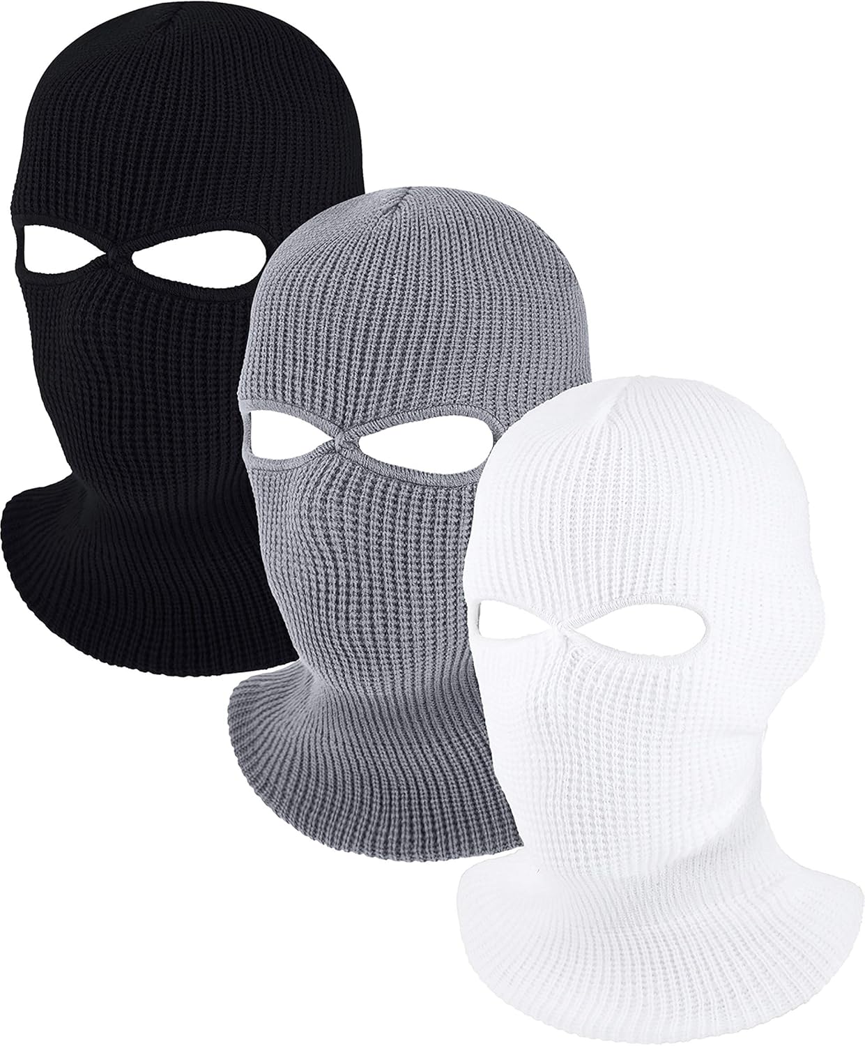 Blulu Knitted Balaclava: Warm Full Face Mask