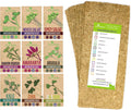 Microgreens Kit Refills with 9 Seed Types & Hemp Mats - Easy Regrowth