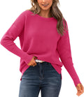 Fall Sweaters for Women Casual Long Sleeve Striped Loose (Style KSWG)