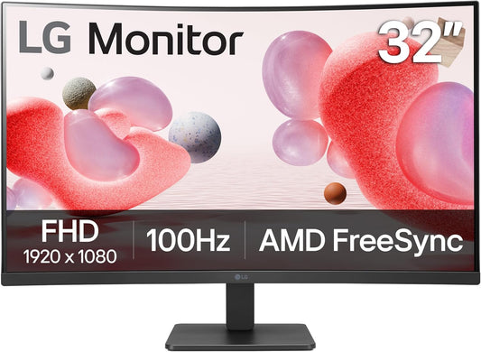 LG 32MR50C-B Curved Monitor: Stunning FHD 100Hz Performance
