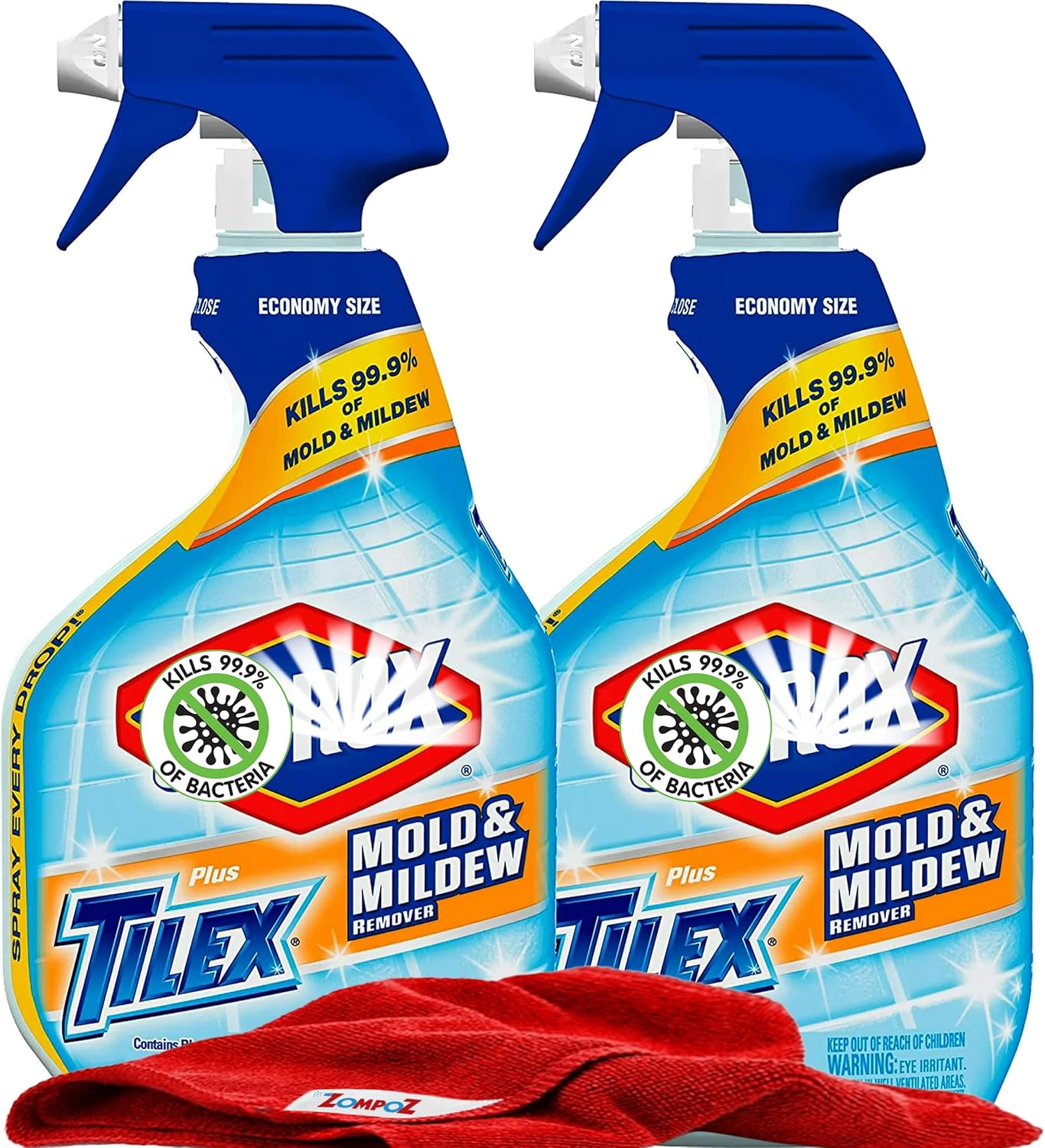 Tile Mold & Mildew Remover Spray for All Surfaces, 32 Oz