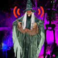 Halloween Decorations Outdoor 6ft Creepy Hanging Witch - Motion