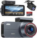 Dash Cam Front and Rear 2.5K QHD - Clear Night Vision & Dual Lens