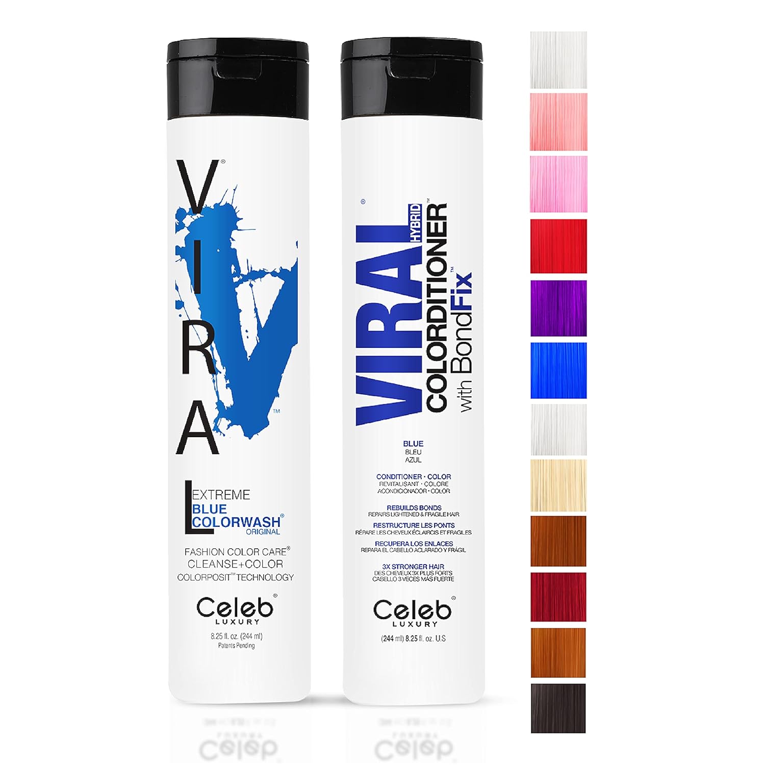 Celeb Luxury Intense Color Depositing Shampoo for Vibrant Hair