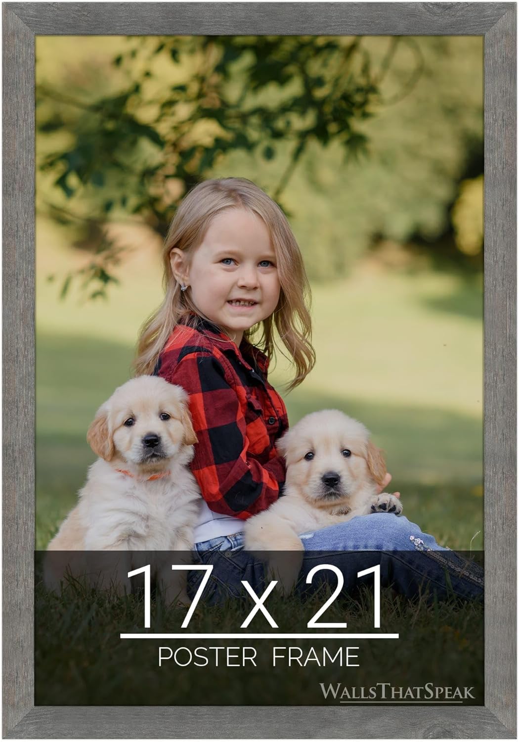 17x21 American Barn Picture Frame for Puzzles and Photos