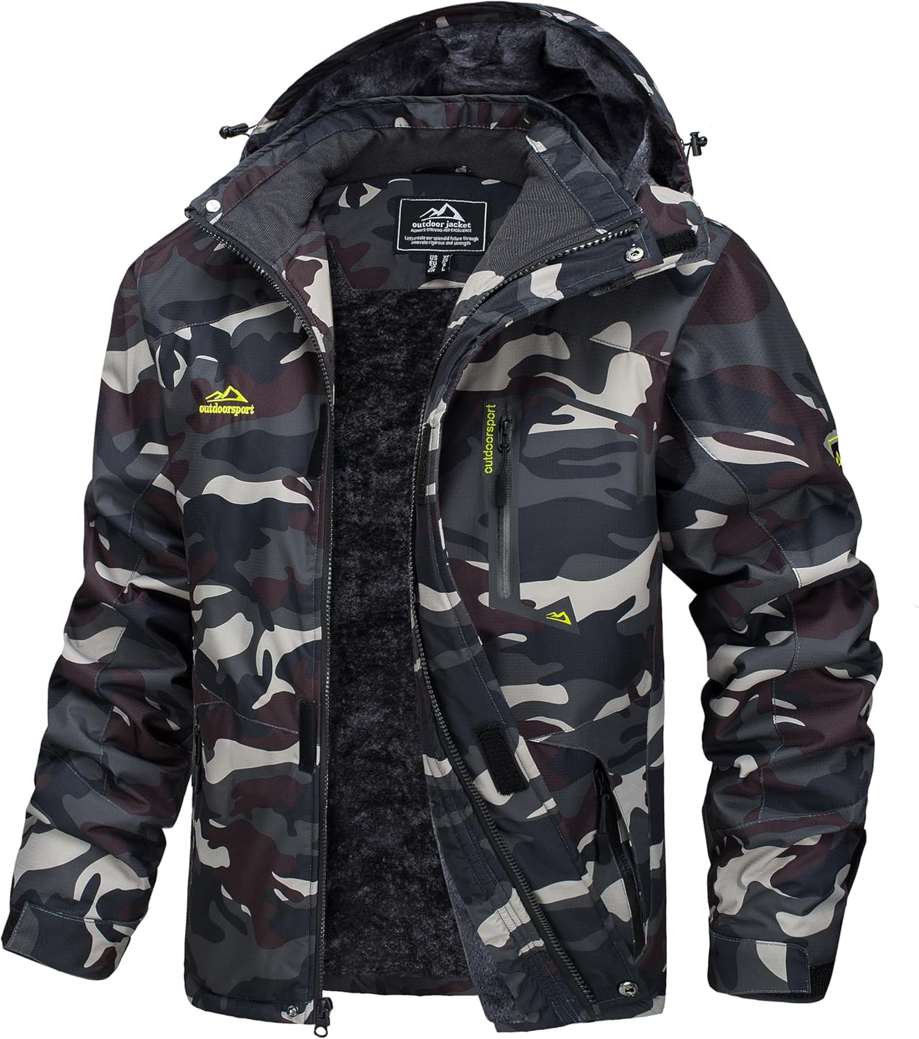 MAGCOMSEN Men's Winter Coats Water Resistant Ski Jacket Review