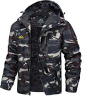 MAGCOMSEN Men's Winter Ski Jacket - Water Resistant, Fleece Lined