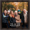wallsthatspeak 26x28 Espresso Brown Picture Frame for Posters - Clean