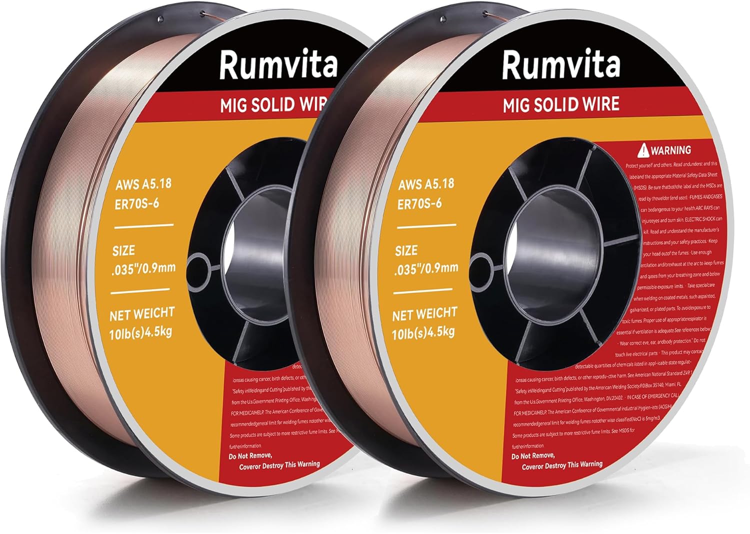 ER70S-6 MIG Welding Wire 10 Pound Spool for Mild Steel