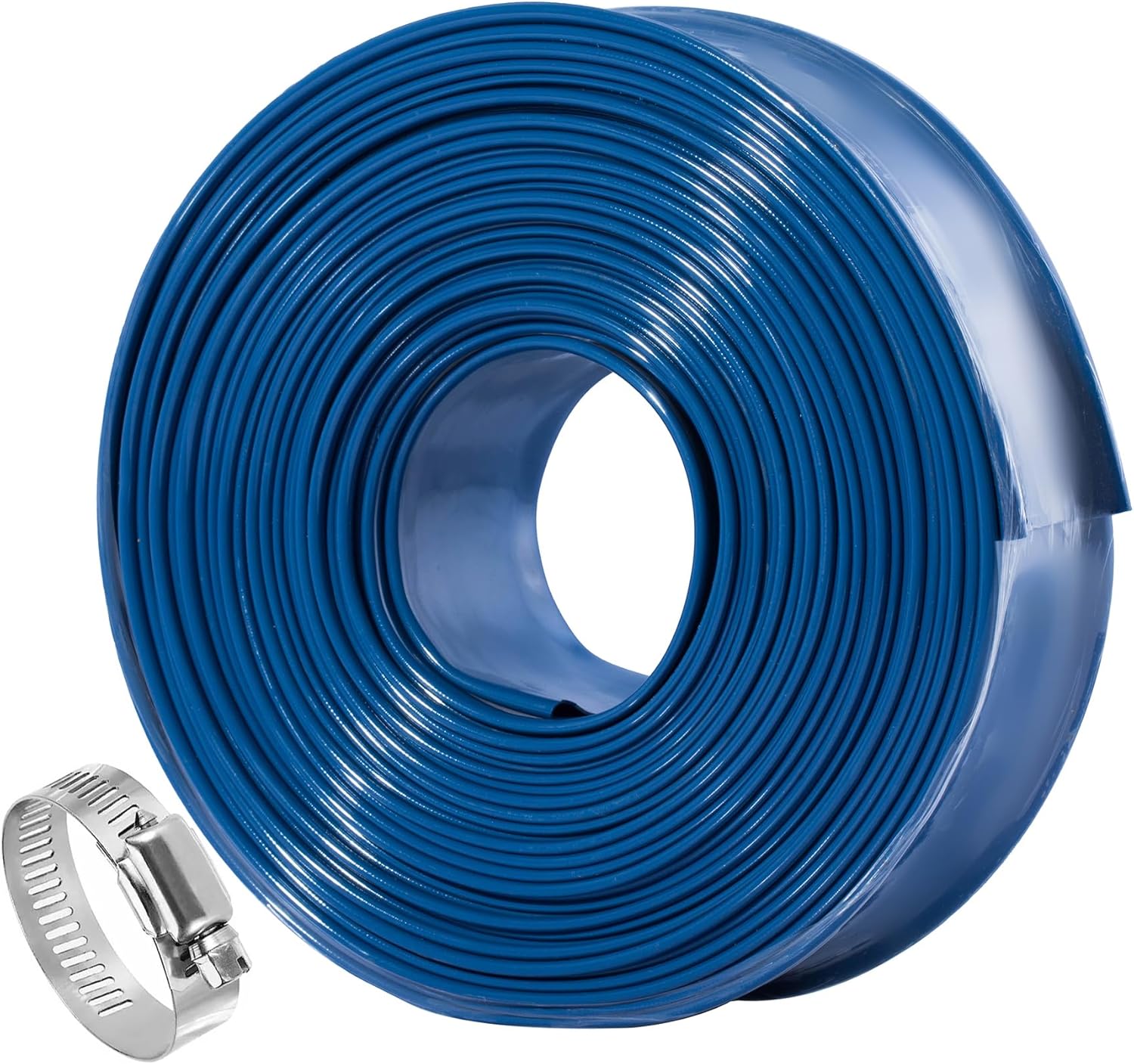 Pool Backwash Hose 2 Inch 100 ft for Efficient Water Discharge