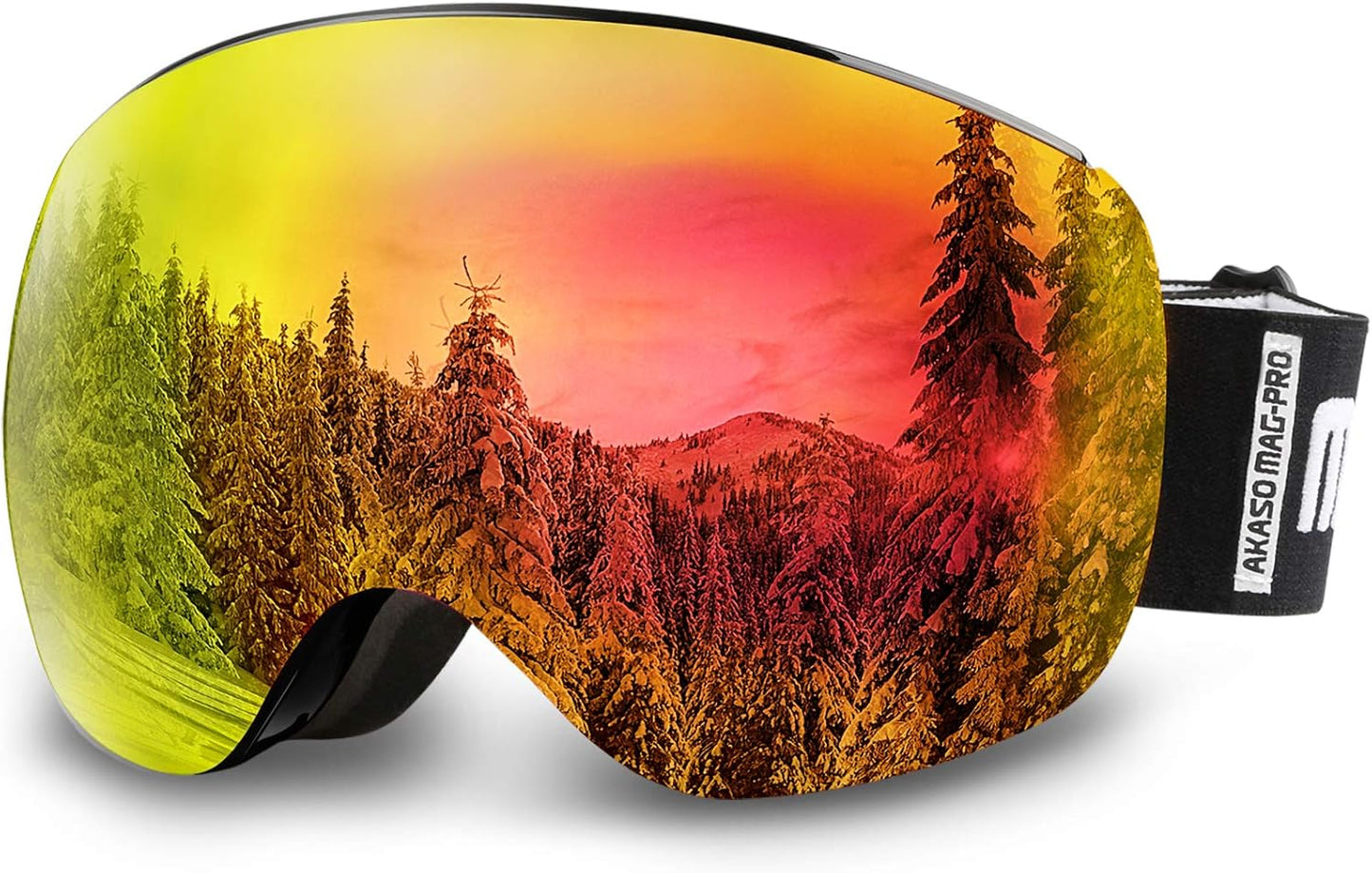 AKASO Mag-Pro Snow Goggles: Interchangeable Lenses