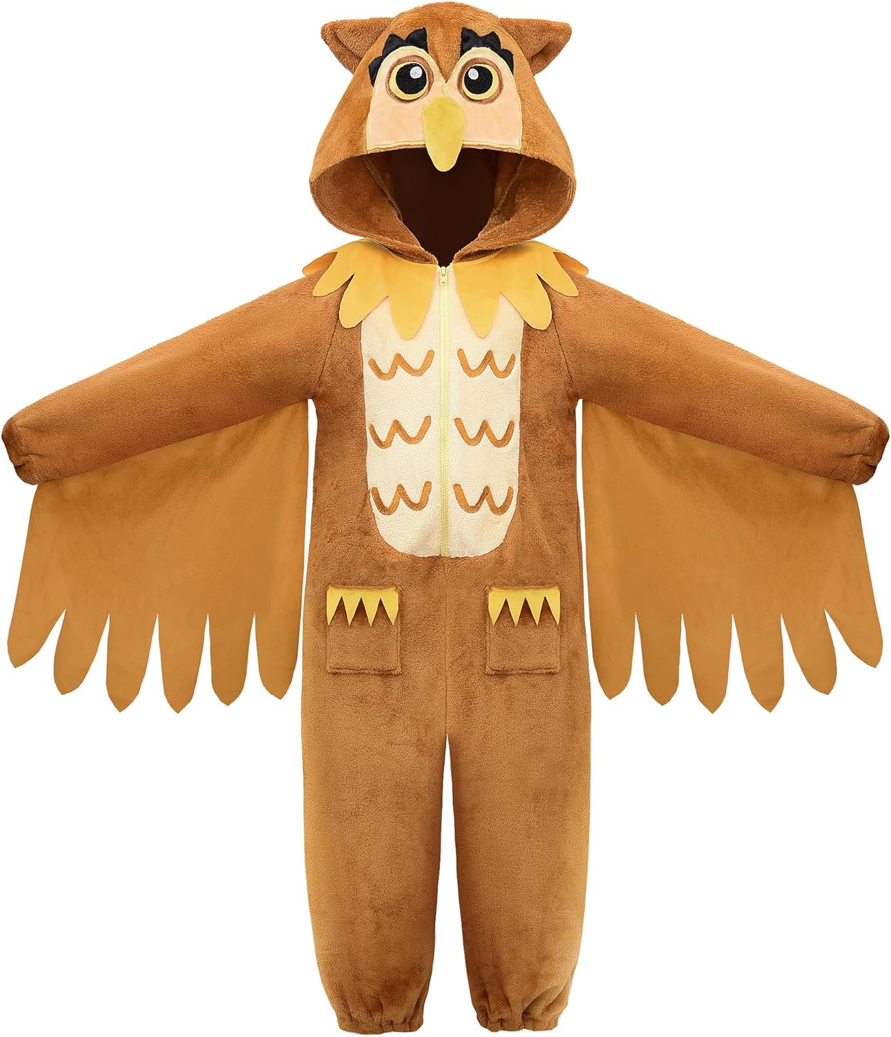 ReliBeauty Owl Costume Kids Pajamas for Halloween and Homewear