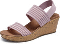 Women's Beverlee Sheer Luck Wedge Sneaker - Lightweight Comfort