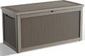 DRATO 260 Gallon Deck Box - Large Waterproof Outdoor Storage
