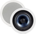Polk Audio RC80i 8in In-Ceiling Speakers Set of 2 - Moisture Resistant