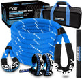Kinetic Recovery Rope Kit 1in x 30ft - High Elasticity Tow Rope