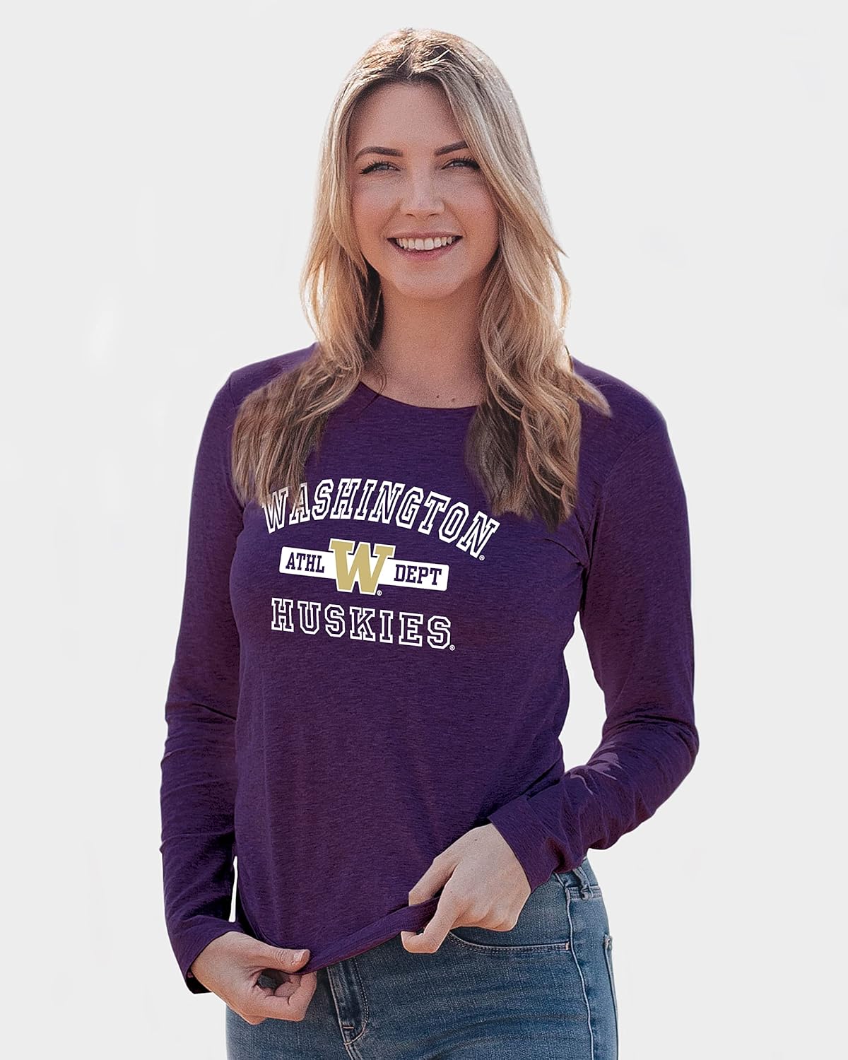 Washington Huskies Women's Long Sleeve T-Shirt for Fans