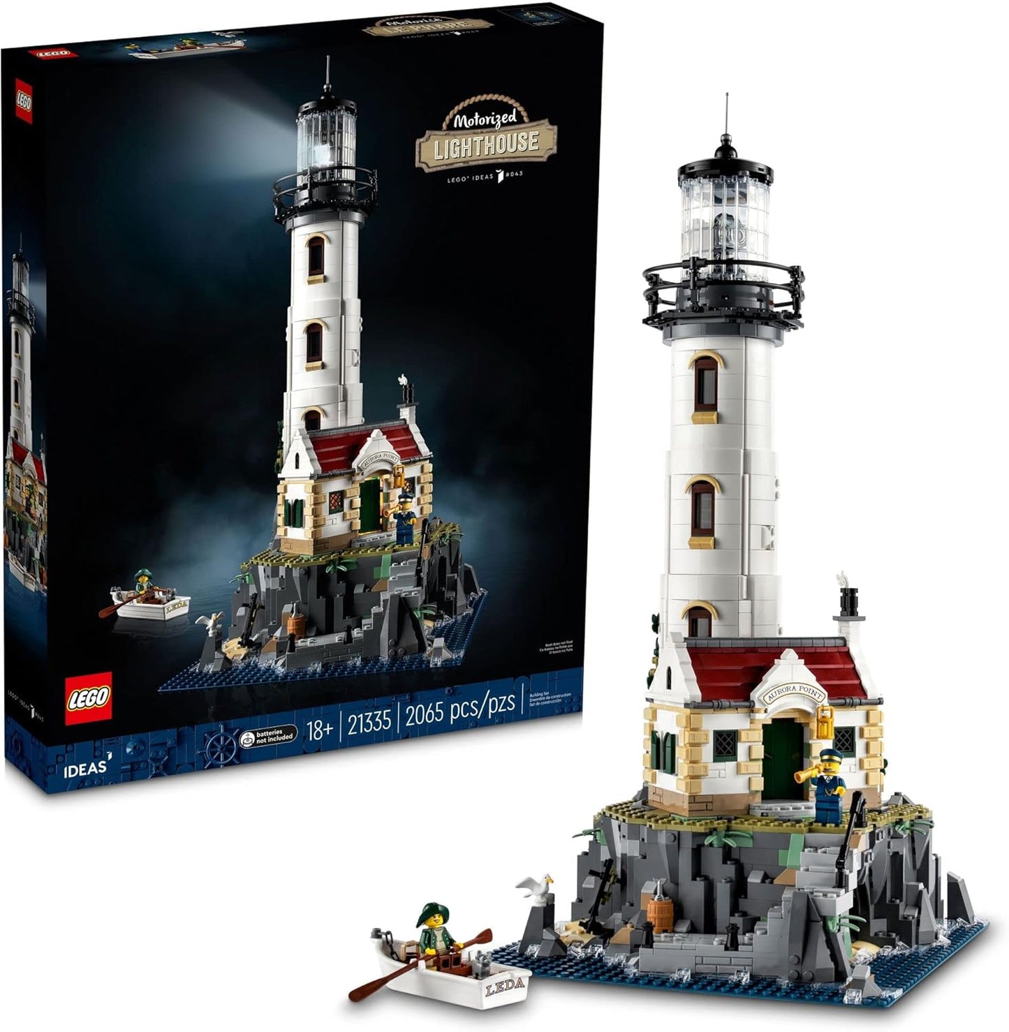 LEGO Ideas Motorized Lighthouse 21335: A Unique Building Experience