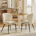 Comfortable Upholstered Dining Chairs Set of 2 for Modern Homes