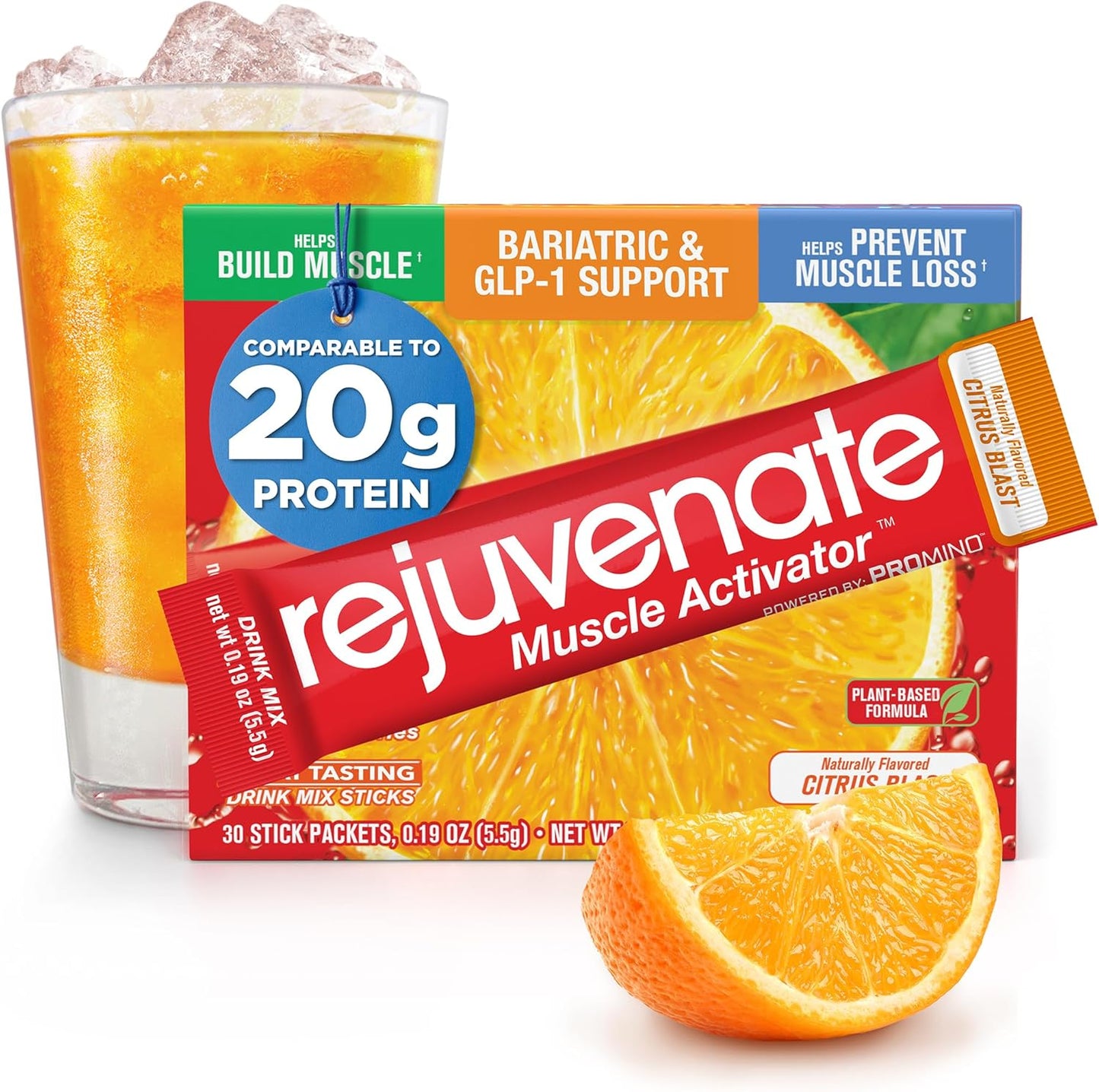 Rejuvenate Perfect Amino Acid Blend for Muscle Growth & Energy