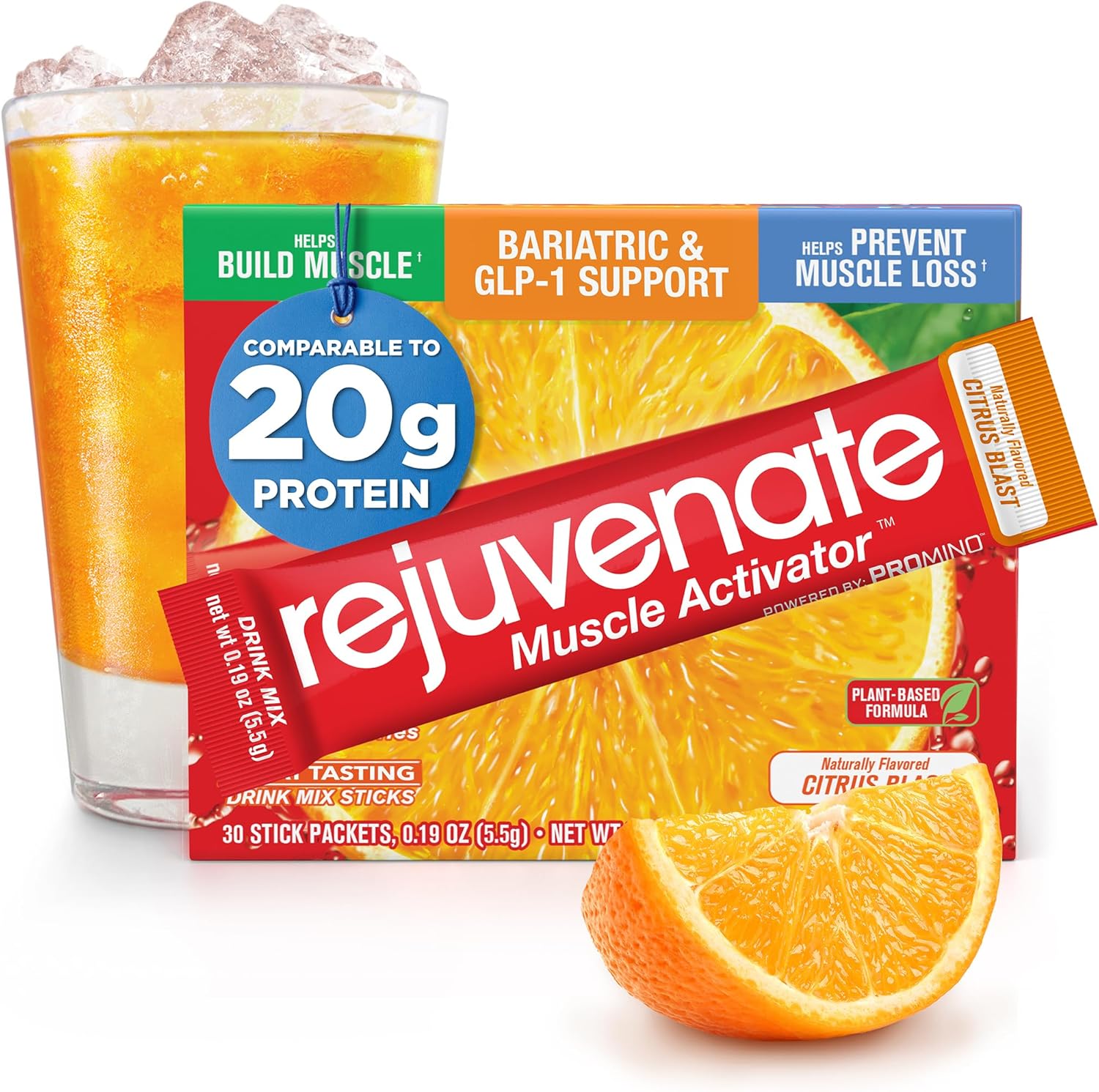 Rejuvenate Perfect Amino Acid Blend for Muscle Growth & Energy