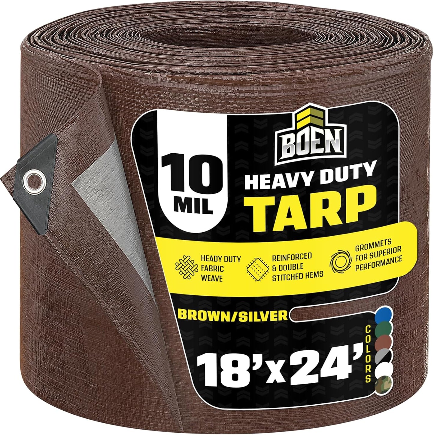 Heavy Duty Waterproof Tarp Cover for All Weather Protection
