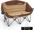 Double Camping Chair Loveseat for Two - Oversized Portable Comfort