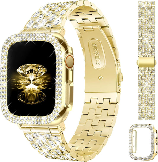 Luxury Diamond Apple Watch Bands for Women
