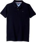 Tommy Hilfiger Boys Premium Pique Polo Shirt - Comfortable, Classic