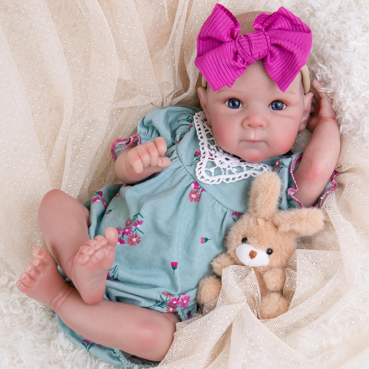 Aori Reborn Baby Dolls Realistic 20 Inches Newborn Girl