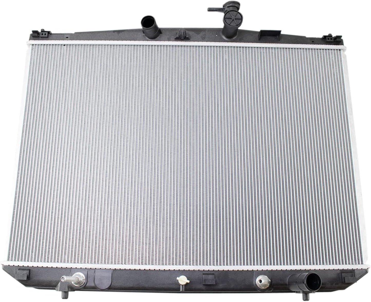 TRQ Radiator Assembly Aluminum Core with Transmission Oil Cooler