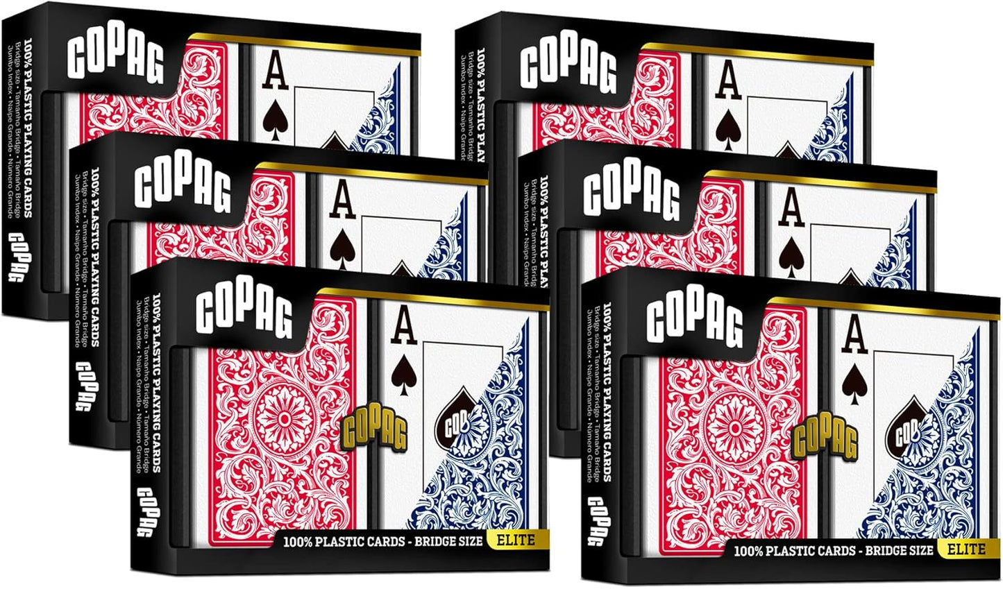 Copag 1546 Design 100% Plastic Playing Cards for Endless Fun