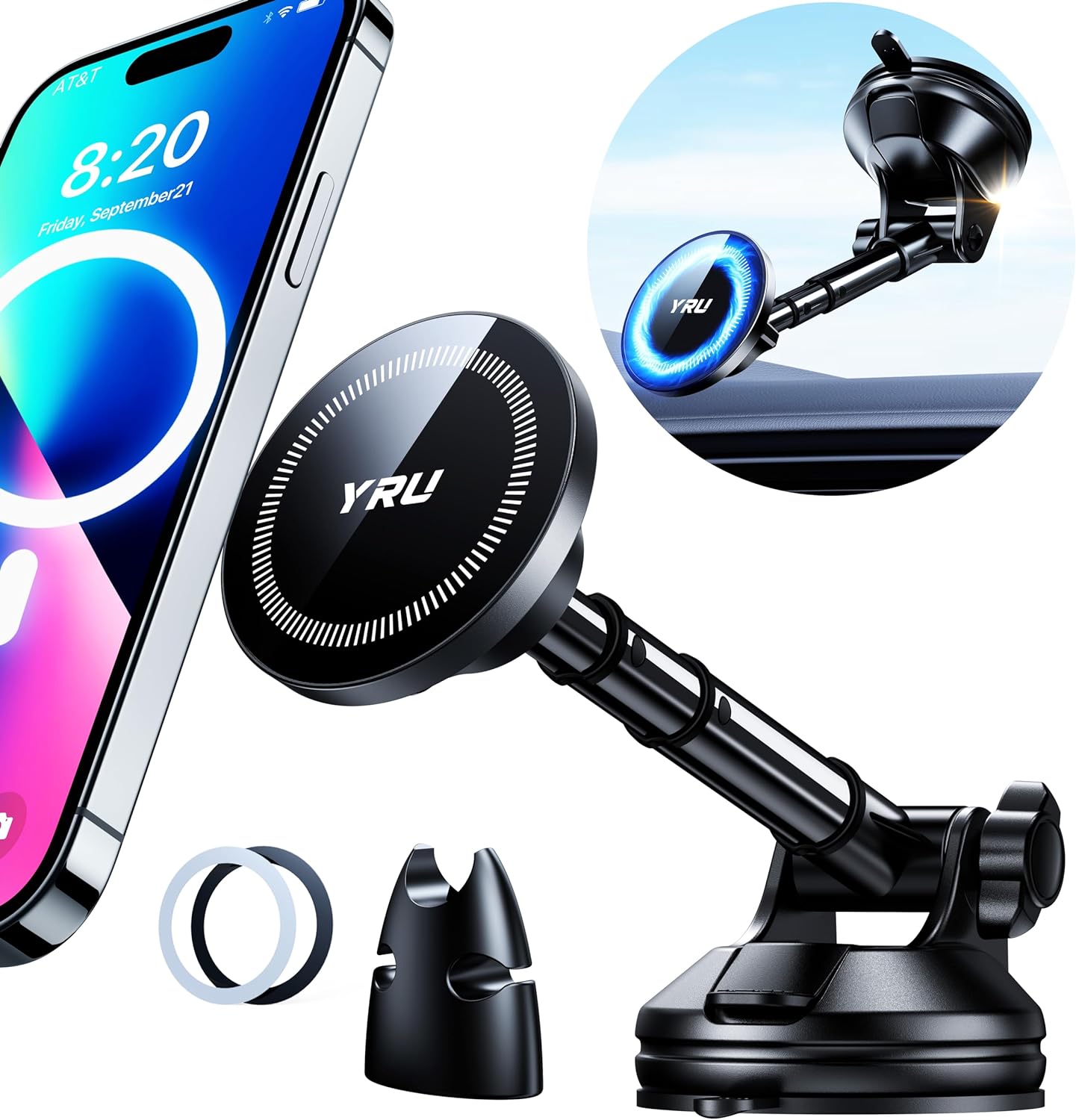MagSafe Car Mount with Super Magnet