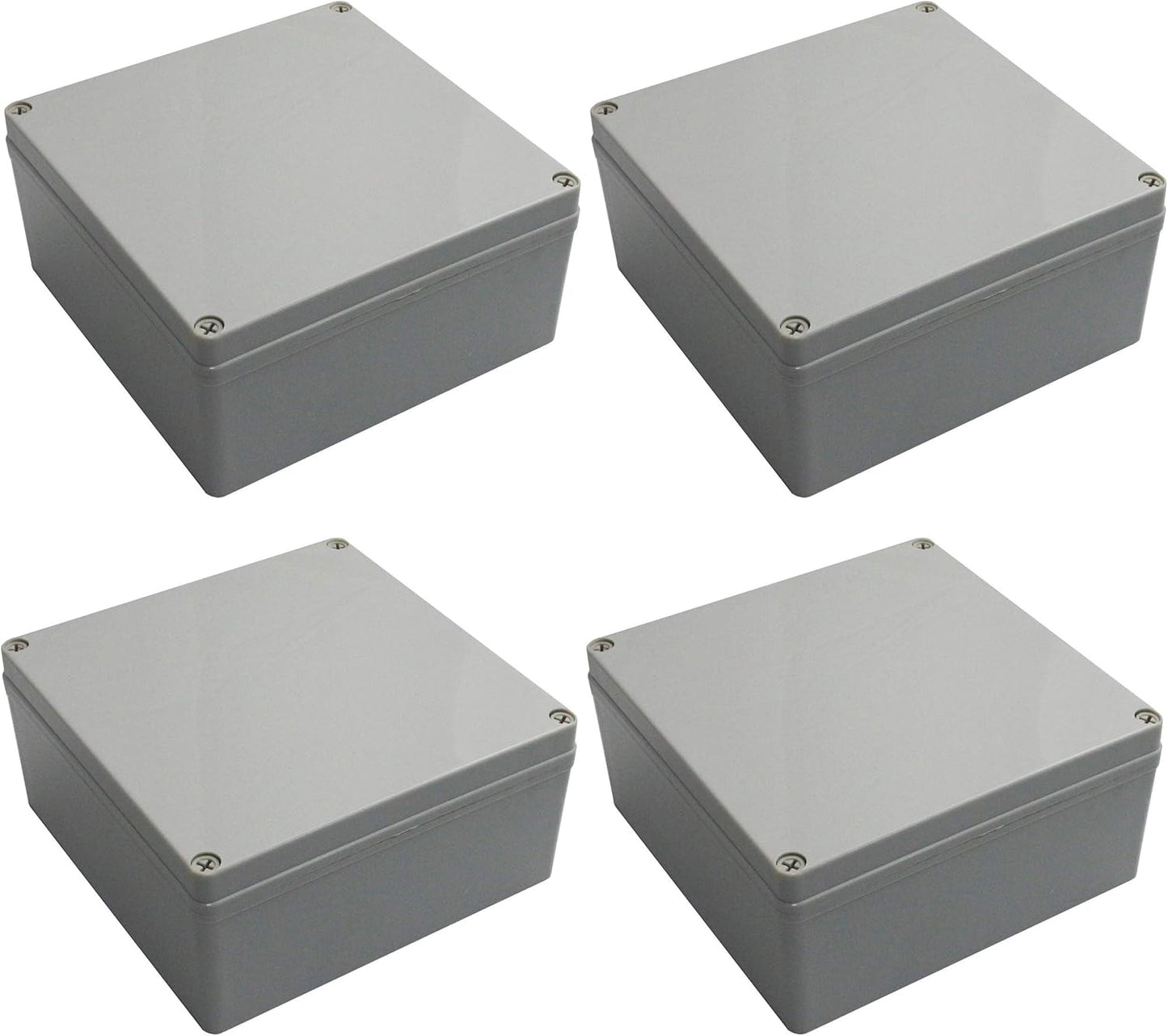 8in x 8in x 4in Weather & Dust Proof Junction Conduit Box 4 PACK