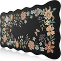 iCasso XXL Black Desk Mat - Anti-Slip & Cute