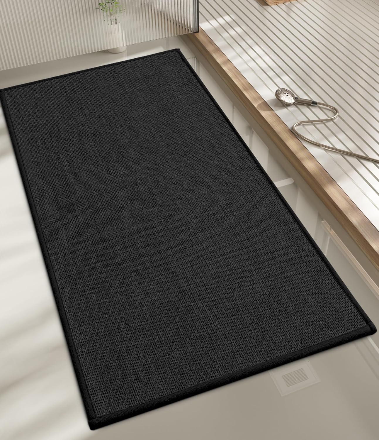 Chakme Ultra Thin Non Slip Bath Mat Runner for Quick Drying