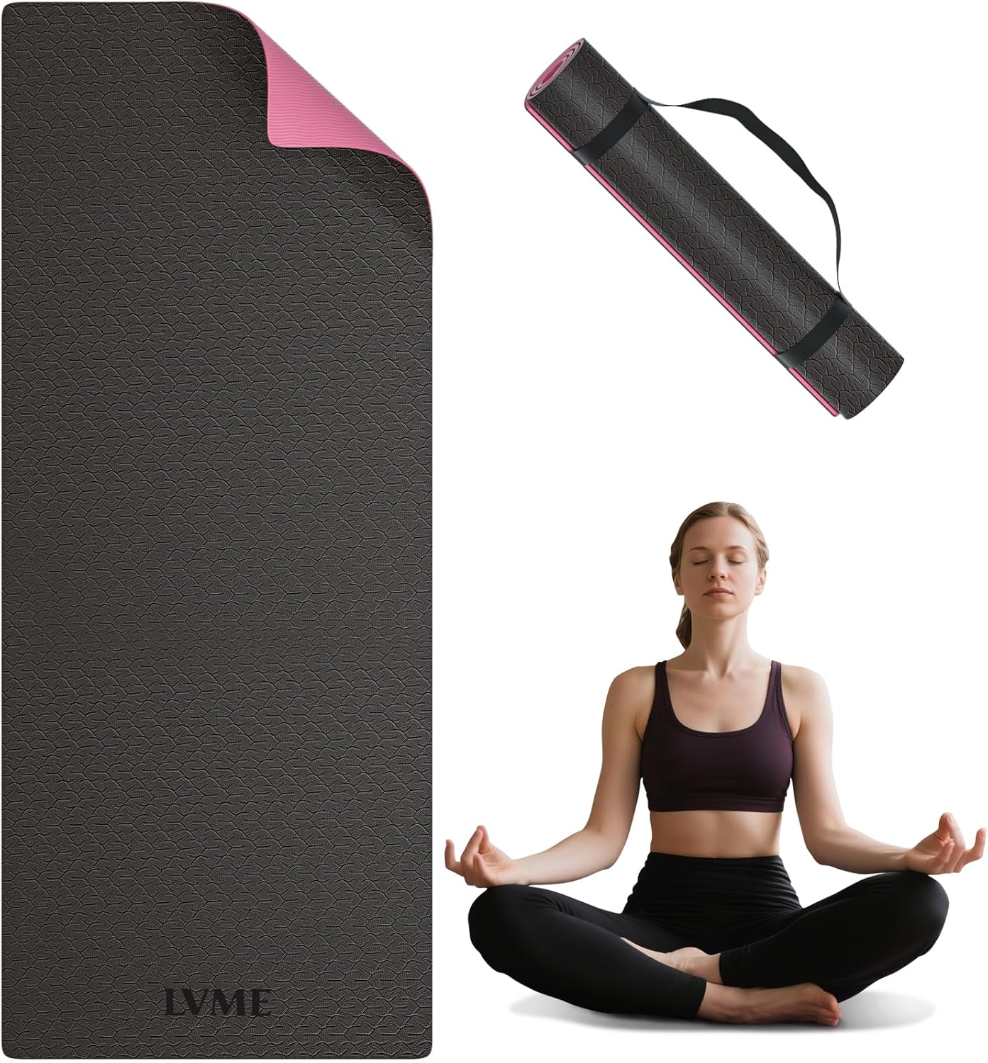 Non Slip Yoga Mat for All Levels - Stylish and Practical Design