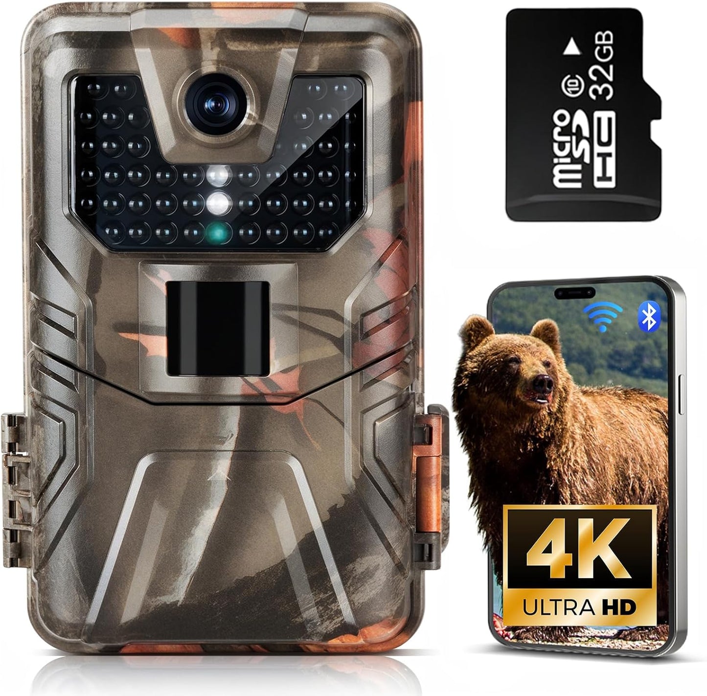 Ultimate Wildlife Monitoring - 4K 48MP Trail Camera