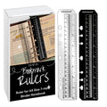 Snap-in 8in Bookmark Rulers for A5 Binders - Quick Page Finder