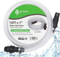 Green Expert 1 in Inlet Hose Kit with End Valve and Threaded Adapter
