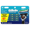 Gillette Fusion5 ProGlide Razor Blade Refills, 12 Count - Smooth Close