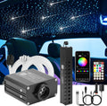 Fiber Optic Star Headliner 500pcs + Meteor Kit - Twinkle RGBW