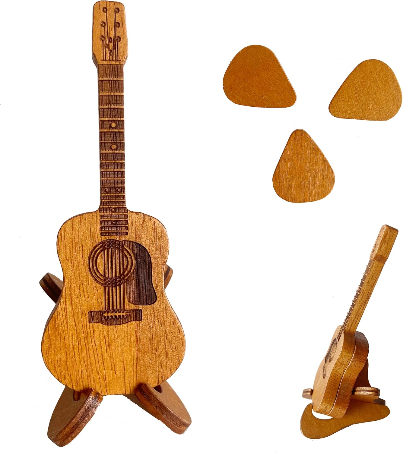 Organize Your Picks: Guitar Pick Box & Stand Set