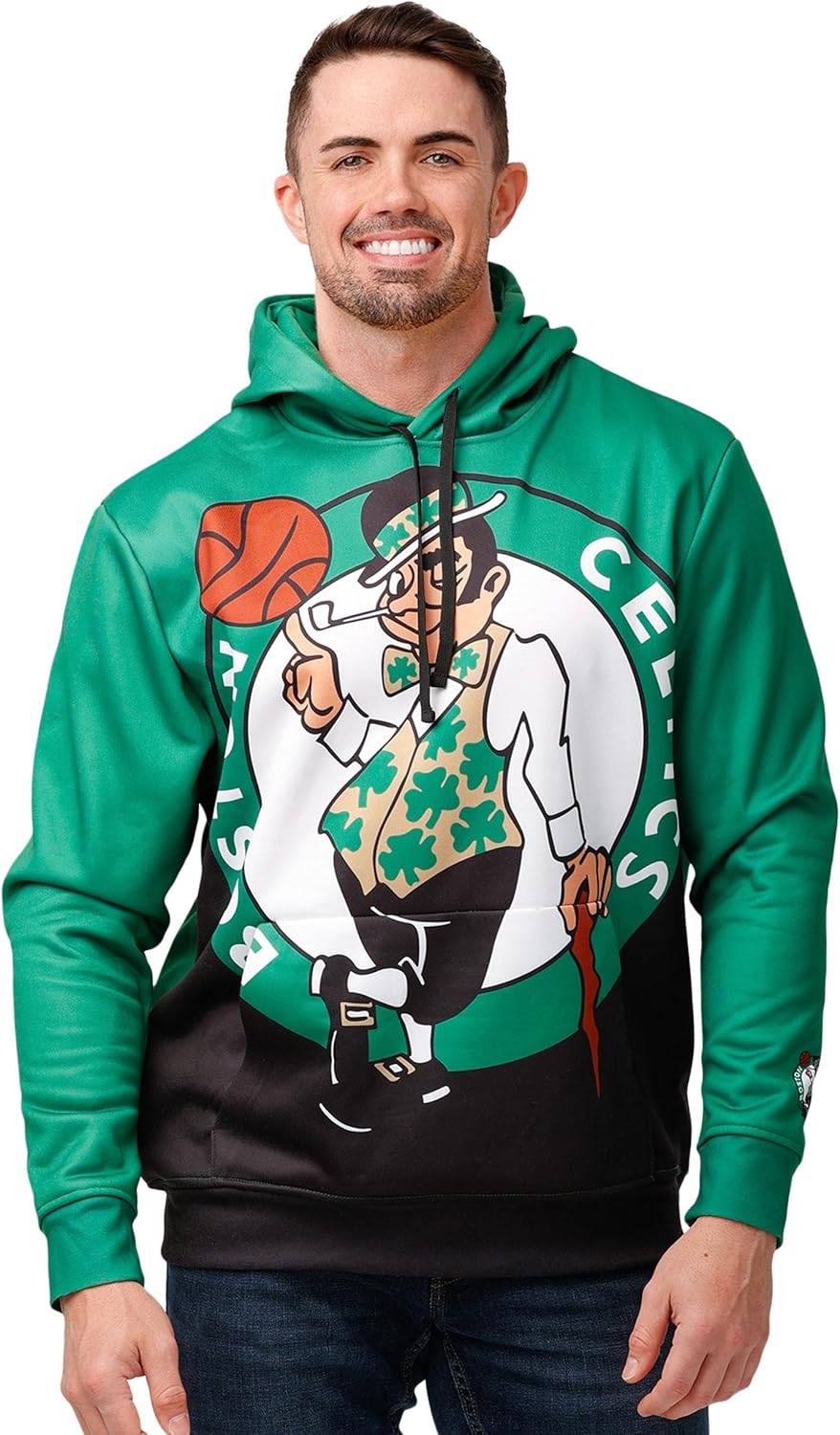 FOCO Men's NBA Team Logo Fashion Long Sleeve Hoodie Review