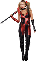 Dreamgirl Harlequin Blaster Costume - Metallic Jumpsuit