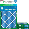 20x32x1 Air Filter MERV 13 Optimal Smoke & Allergy Defense - 4 Pack