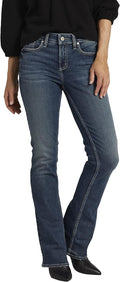 Silver Jeans Co. Suki Mid Rise Curvy Fit Bootcut Jeans - Flattering no