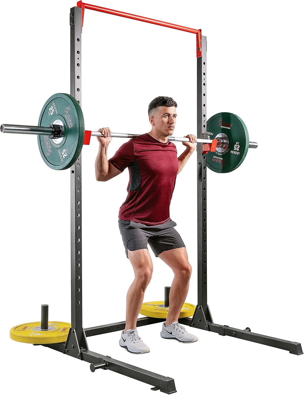 Sunny Health & Fitness Power Cage: High Weight Capacity