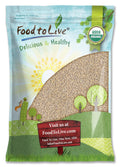 Organic Spelt Berries Bulk 8 lb - Nutty Whole Grain Substitute