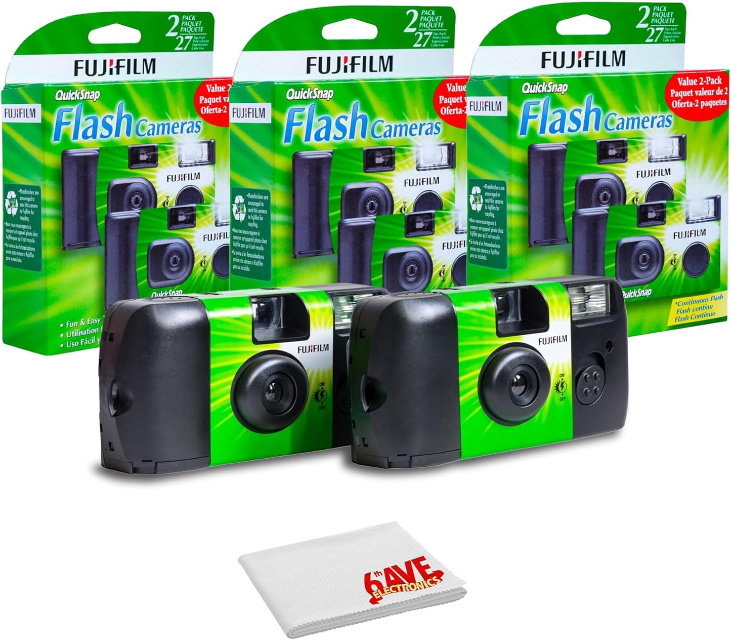 Capture Memories Instantly: Fujifilm Disposable Camera Bundle